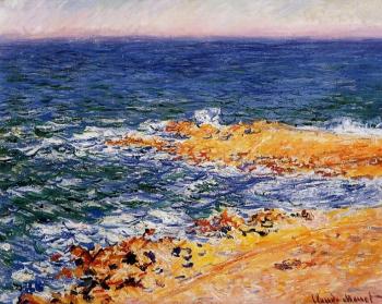 Claude Oscar Monet : The Sea in Antibes